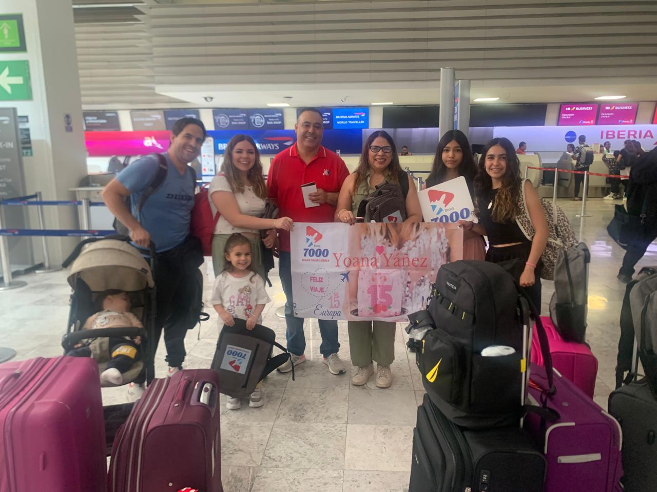 visitantes felices